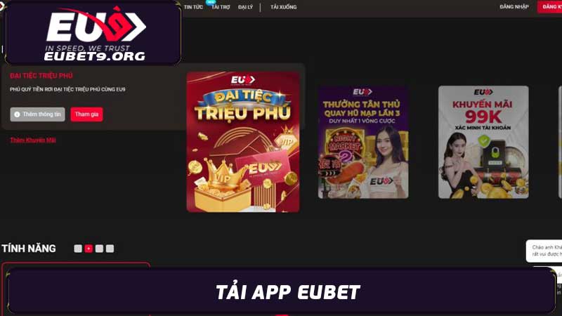 Tải App EuBet Uy Tín, An Toàn, Xanh Chín 100%