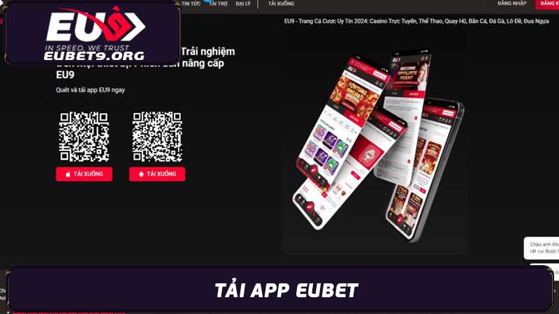 Tải App EuBet Uy Tín, An Toàn, Xanh Chín 100%